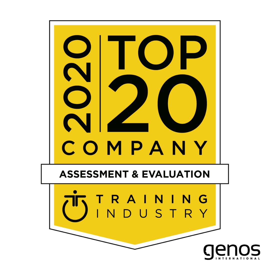 For blog genos international top training assessment evaluation company 2020
